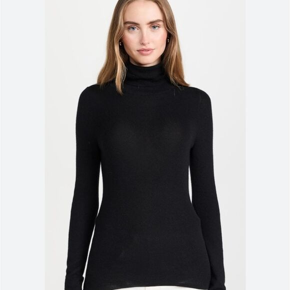 Nili Lotan Black Turtleneck - Picture 1 of 9